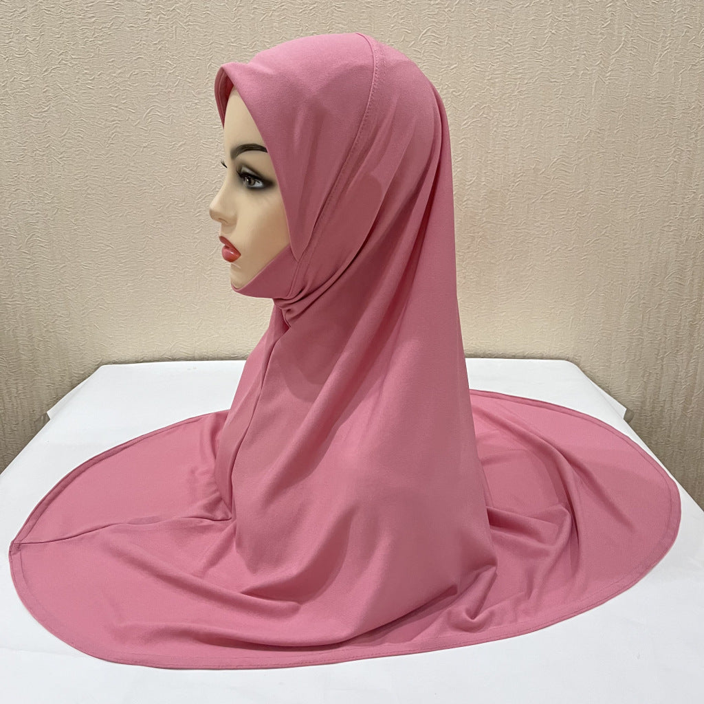 Buy NOW this Girls Hijab - Solid Color Malay Gauze Hijab or other Girls Hijab from Rawdah Al-Jennah