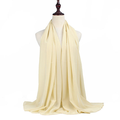 Buy NOW this Hijab - Pearl Chiffon Solid Color Hijabs or other Hijab from Rawdah Al-Jennah