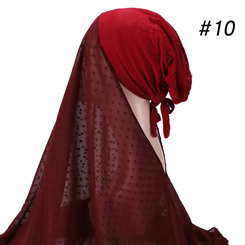 Buy NOW this Hijab - New Vibrant Colored Hijabs w/ Adjustable Cap or other Hijab / Cap Style from Rawdah Al-Jennah