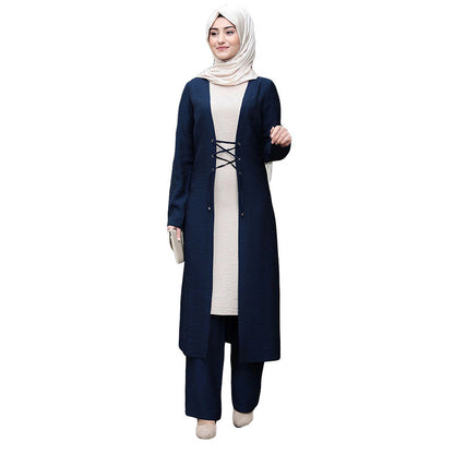 Buy NOW this Abaya / Dress Set - Three-piece Set Southeast Asia Style or other Abaya / Dress Set from Rawdah Al-Jennah