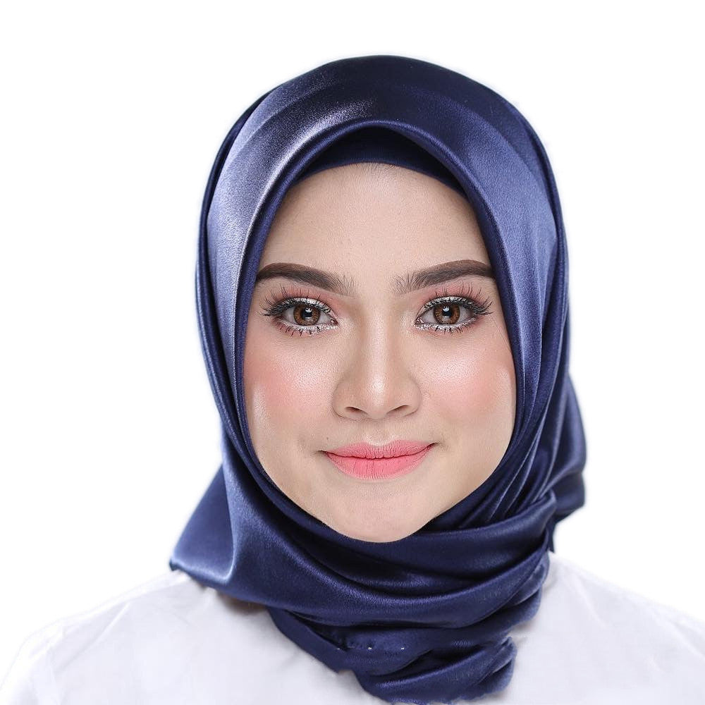 Buy NOW this Hijab - Satin Bright Monochrome Hijabs or other Hijabs from Rawdah Al-Jennah