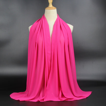 Buy NOW this Hijab - Pearl Chiffon Solid Color Hijabs or other Hijab from Rawdah Al-Jennah