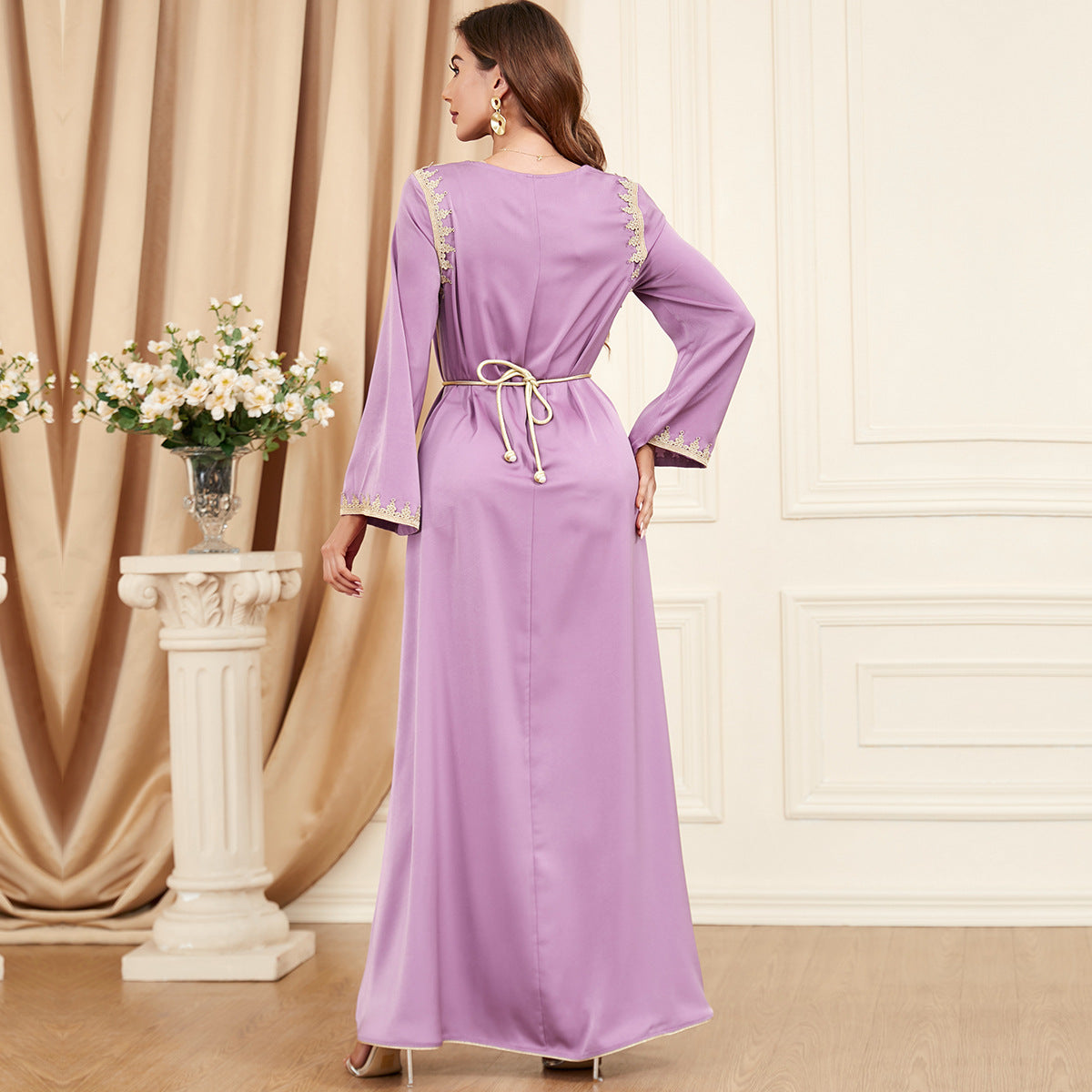 Buy NOW this Modest Dress - Spring & Summer Fashion Gorgeous Stitching or other modest dress from Rawdah Al-Jennah