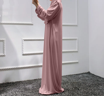 Buy NOW this Salat / Prayer Robe - Solid Color One Size Hooded Robe or other Prayer Robe from Rawdah Al-Jennah