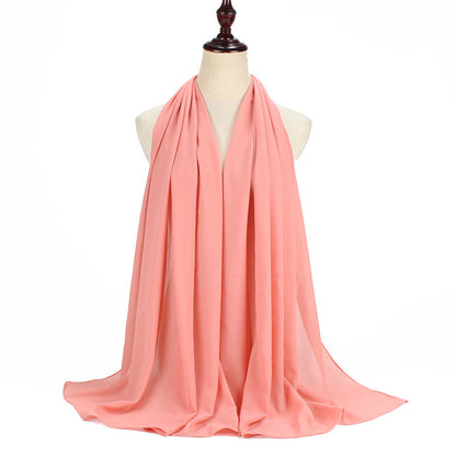 Buy NOW this Hijab - Pearl Chiffon Solid Color Hijabs or other Hijab from Rawdah Al-Jennah