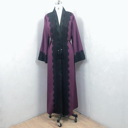 Buy NOW this Abaya / Modest Dress Set - Muslim Women's Lace Dress or other Abaya /Dress Set from Rawdah Al-Jennah