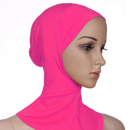 Buy NOW this Hijab Cap - Soft Under Hijab Cap With Neck Cover or other Hijab from Rawdah Al-Jennah