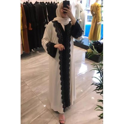 Buy NOW this Abaya / Modest Dress Set - Muslim Women's Lace Dress or other Abaya /Dress Set from Rawdah Al-Jennah