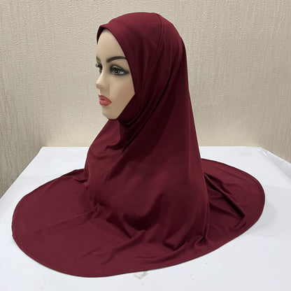 Buy NOW this Girls Hijab - Solid Color Malay Gauze Hijab or other Girls Hijab from Rawdah Al-Jennah