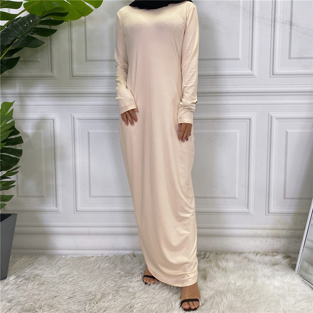 Buy NOW this Fashion Women's Solid Muslim Cardigan or other Abaya / Dress Set from Rawdah Al-Jennah