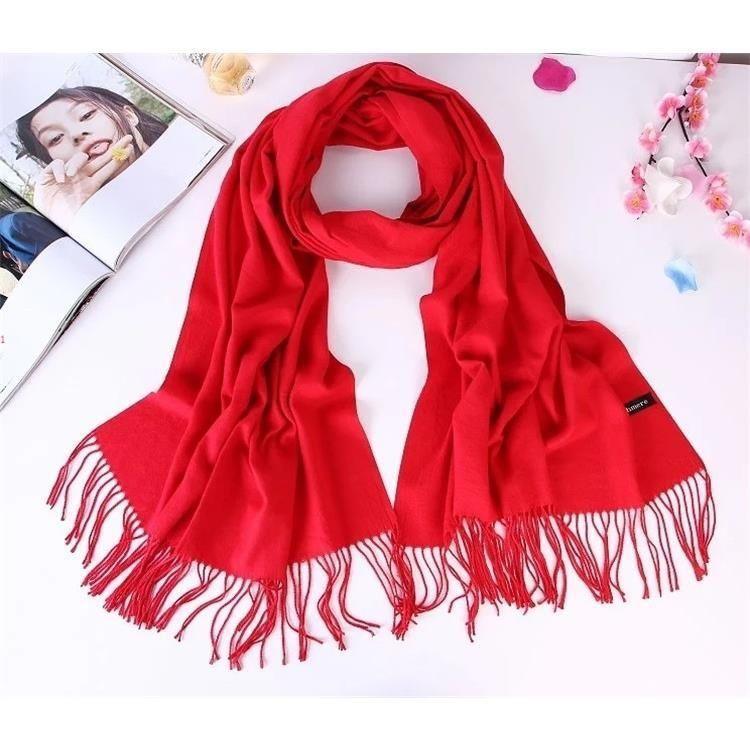 Hijab / Scarf - Fashion Cashmere Dual-use Hijab / Shawl Warm Scarf - Rawdah Al-Jennah