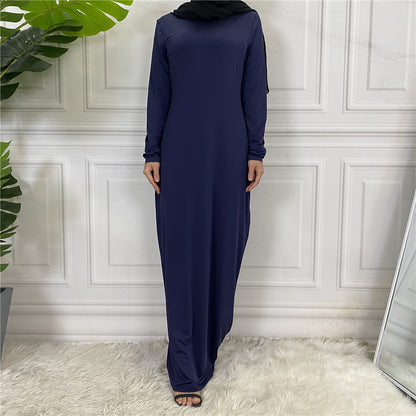 Buy NOW this Fashion Women's Solid Muslim Cardigan or other Abaya / Dress Set from Rawdah Al-Jennah