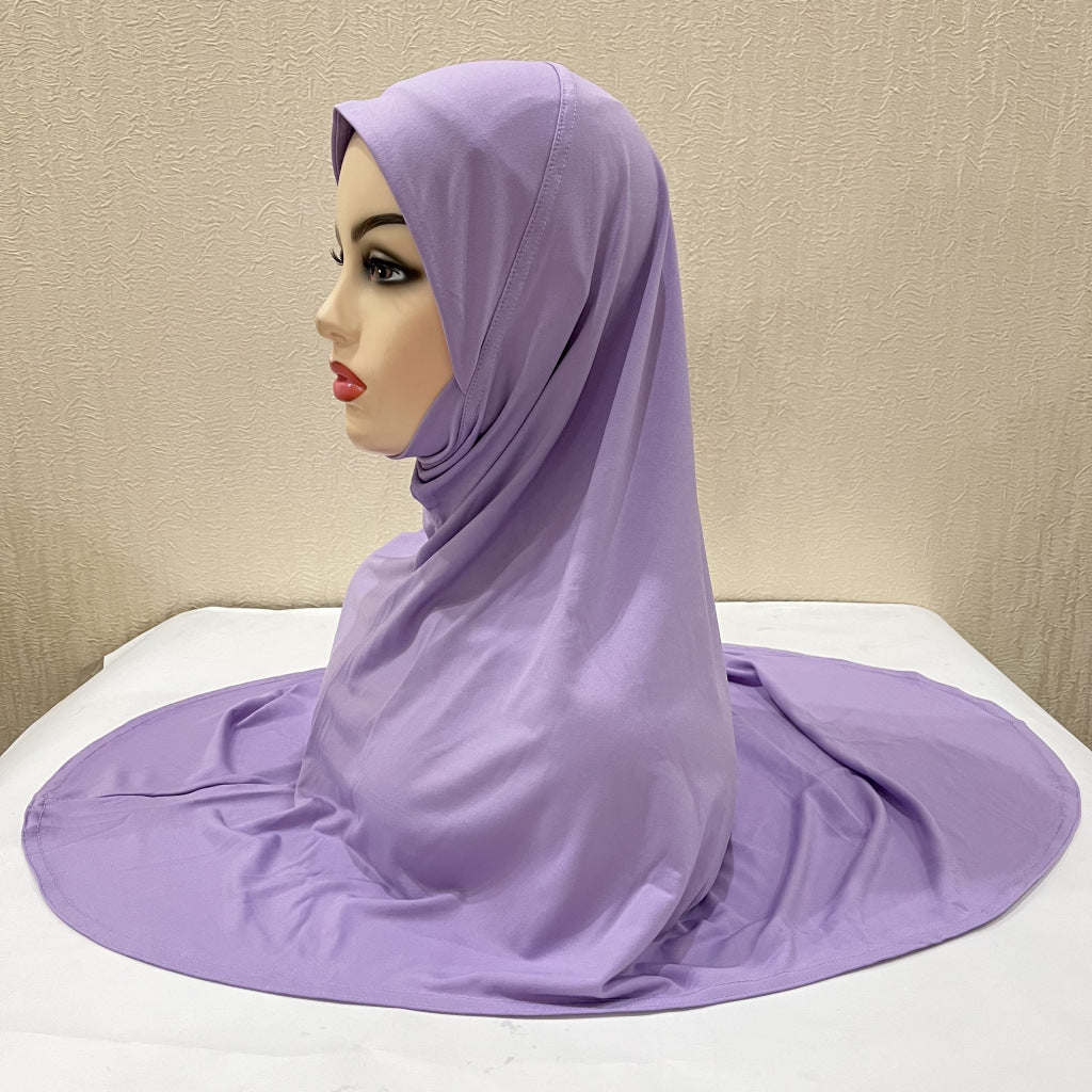 Buy NOW this Girls Hijab - Solid Color Malay Gauze Hijab or other Girls Hijab from Rawdah Al-Jennah