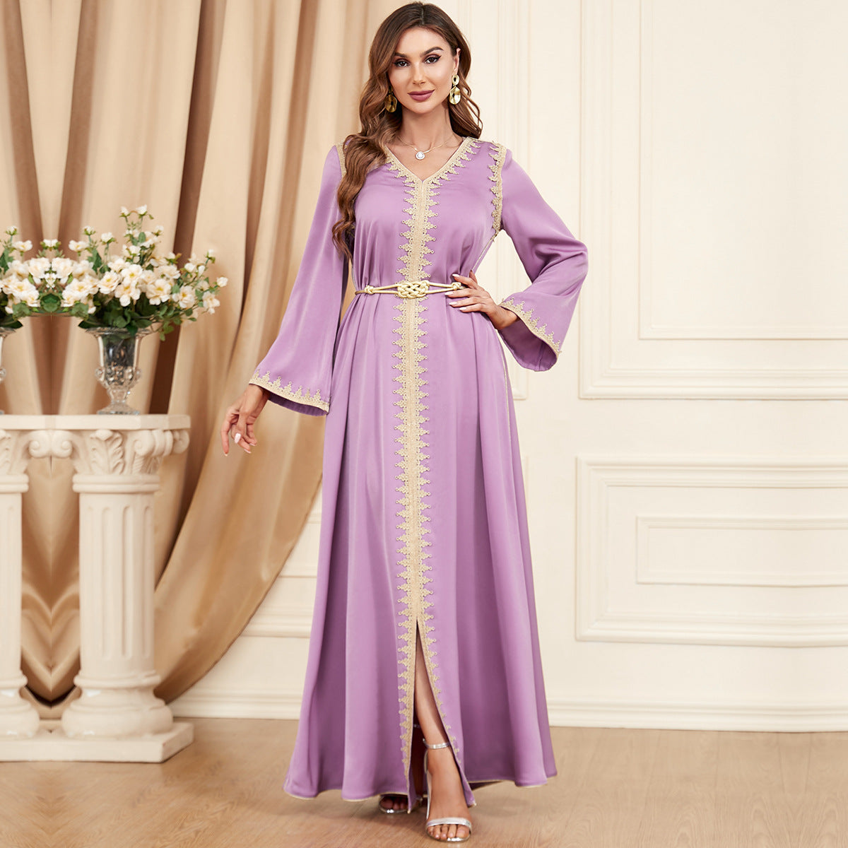 Buy NOW this Modest Dress - Spring & Summer Fashion Gorgeous Stitching or other modest dress from Rawdah Al-Jennah