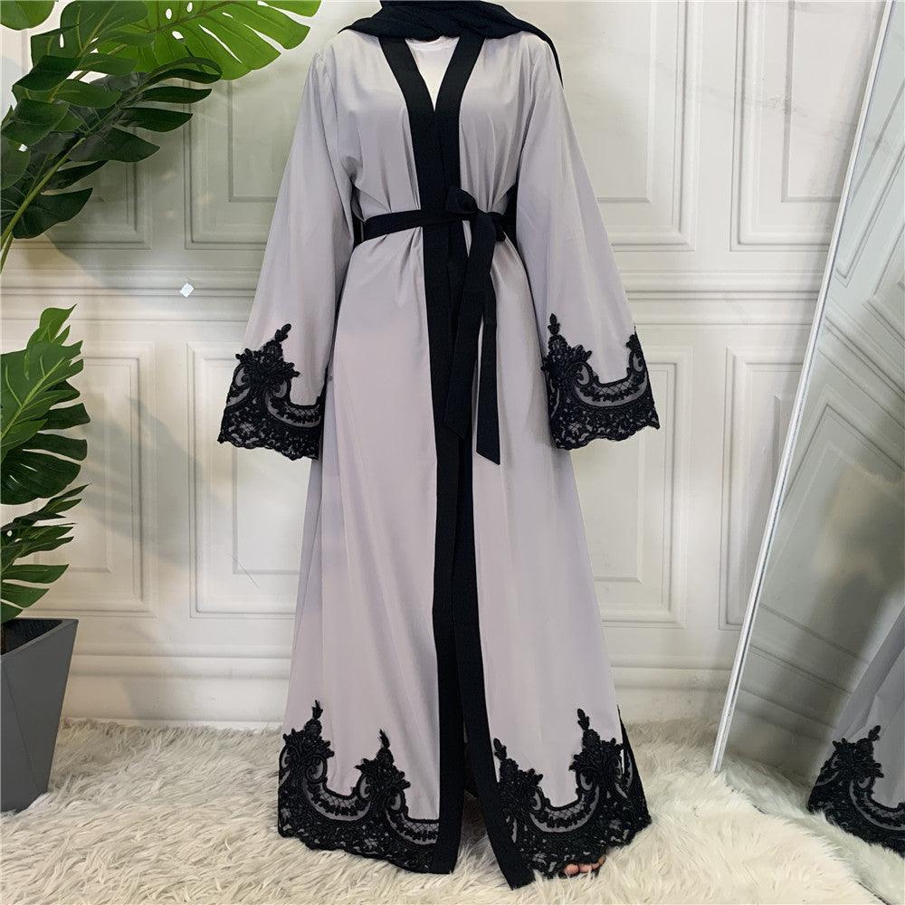 Buy NOW this Abaya - Women's Fashion Embroidered Casual Abaya or other Abaya from Rawdah Al-Jennah