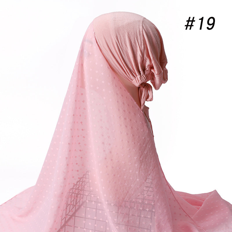 Buy NOW this Hijab - New Vibrant Colored Hijabs w/ Adjustable Cap or other Hijab / Cap Style from Rawdah Al-Jennah