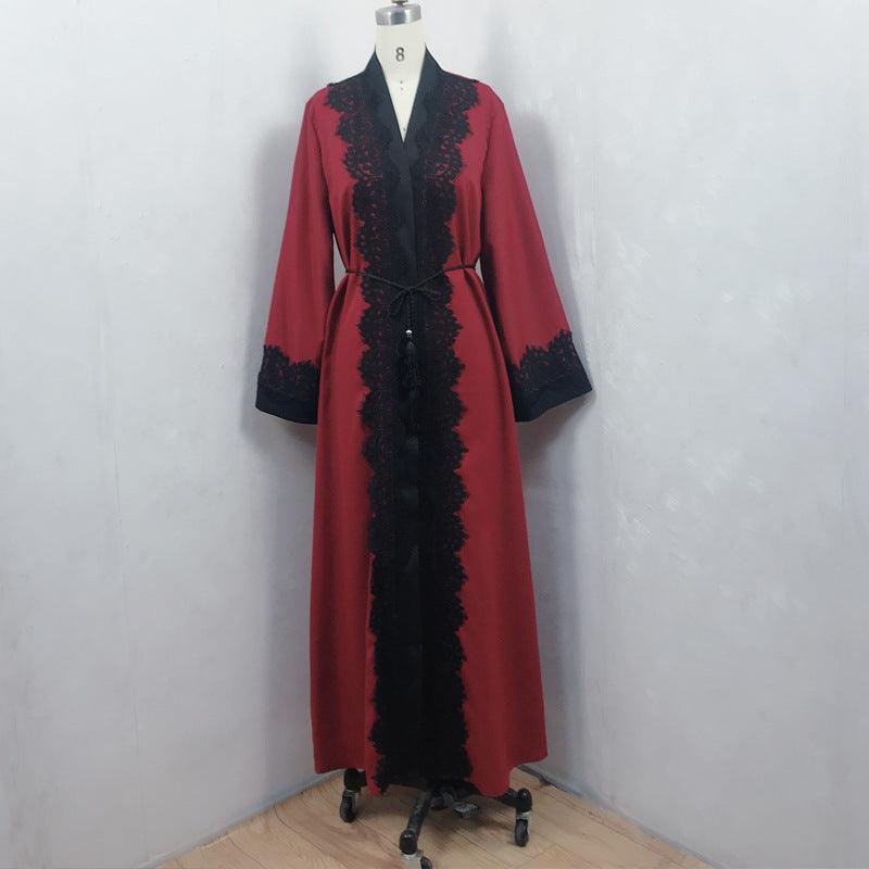 Buy NOW this Abaya / Modest Dress Set - Muslim Women's Lace Dress or other Abaya /Dress Set from Rawdah Al-Jennah