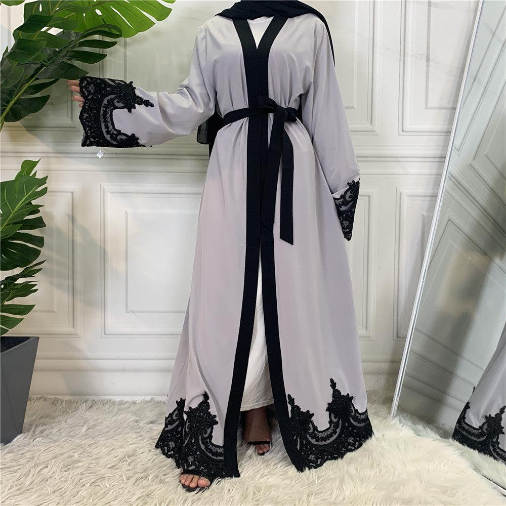 Buy NOW this Abaya - Women's Fashion Embroidered Casual Abaya or other Abaya from Rawdah Al-Jennah