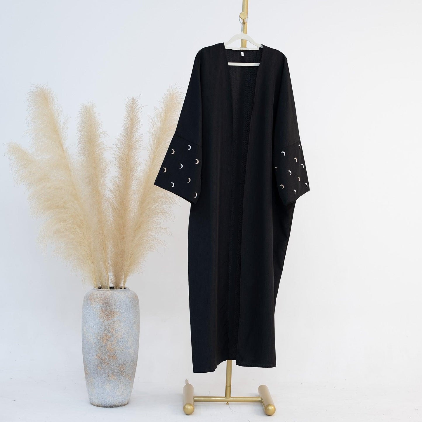 Abaya - Elegant, Simple, Modest Design Embroidered Abaya - Rawdah Al-Jennah