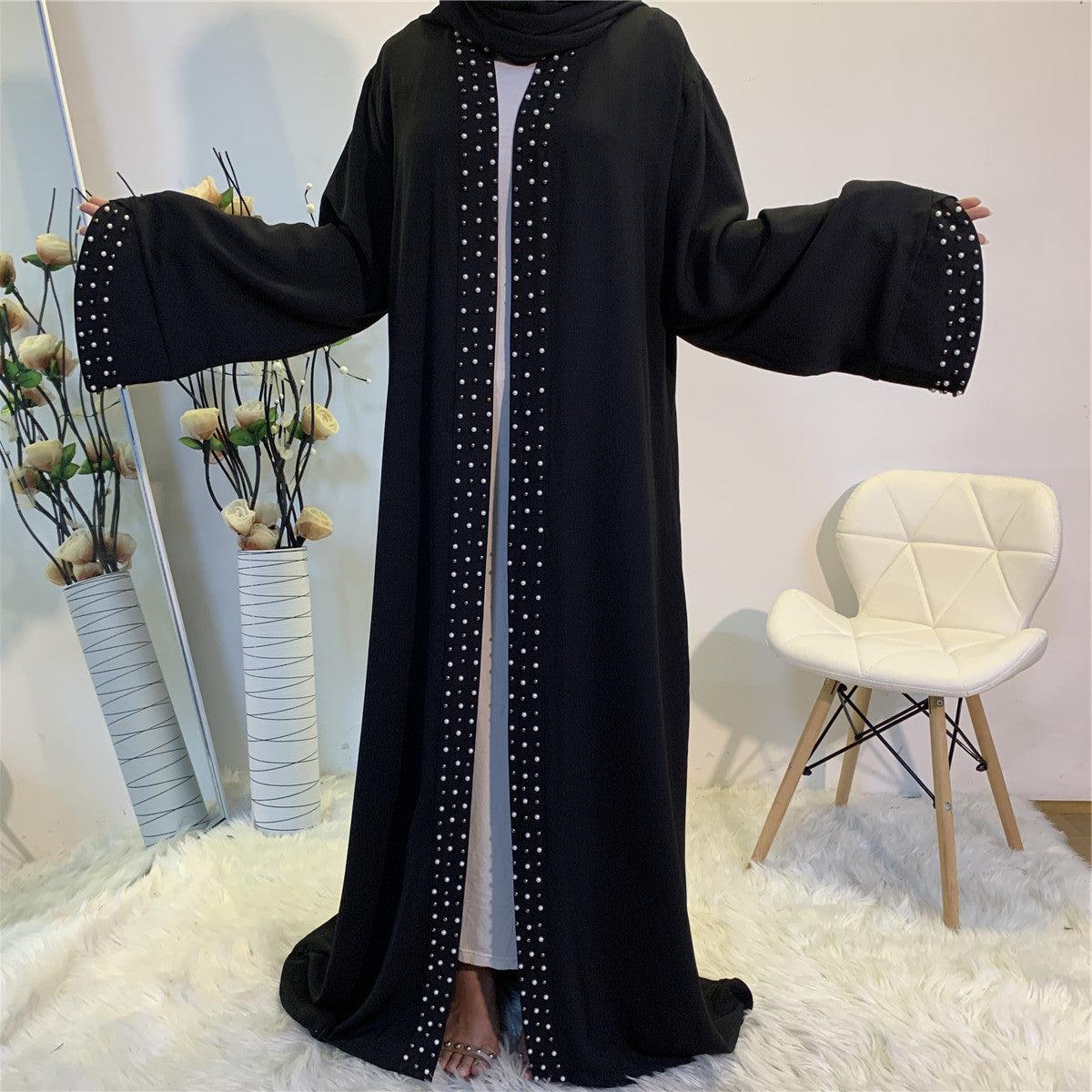 Buy NOW this Stylish And Elegant Beaded Design Abaya or other Abaya from Rawdah Al-Jennah