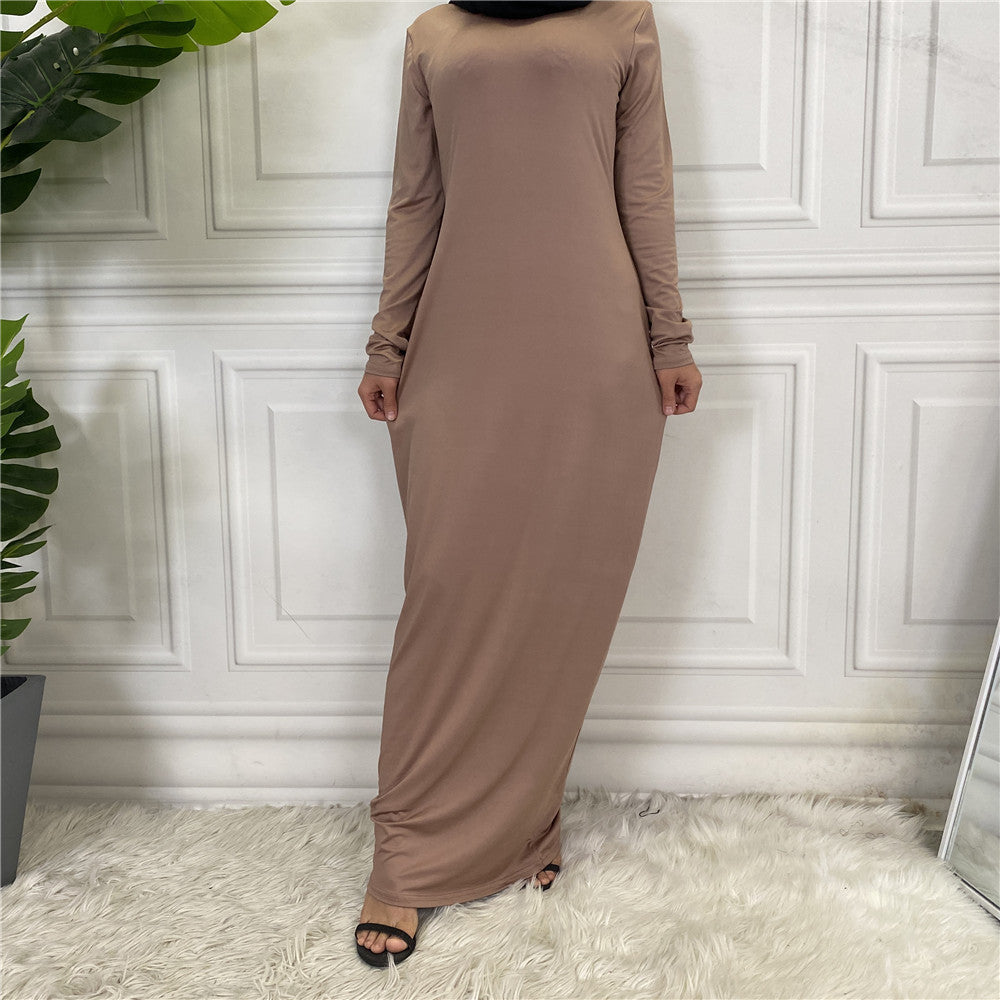 Buy NOW this Fashion Women's Solid Muslim Cardigan or other Abaya / Dress Set from Rawdah Al-Jennah