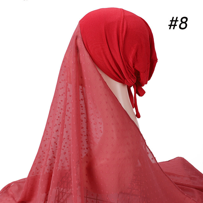 Buy NOW this Hijab - New Vibrant Colored Hijabs w/ Adjustable Cap or other Hijab / Cap Style from Rawdah Al-Jennah