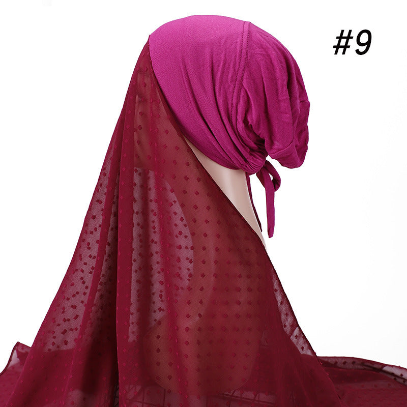 Buy NOW this Hijab - New Vibrant Colored Hijabs w/ Adjustable Cap or other Hijab / Cap Style from Rawdah Al-Jennah