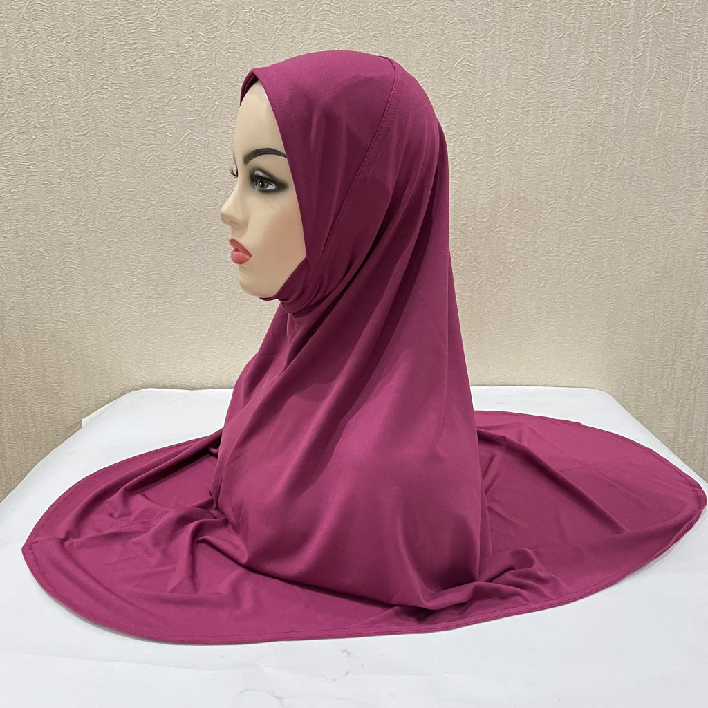 Buy NOW this Girls Hijab - Solid Color Malay Gauze Hijab or other Girls Hijab from Rawdah Al-Jennah