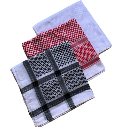 Buy NOW this Men's Scarf - Saudi Style Design Men's Headscarf or other scarf from Rawdah Al-Jennah