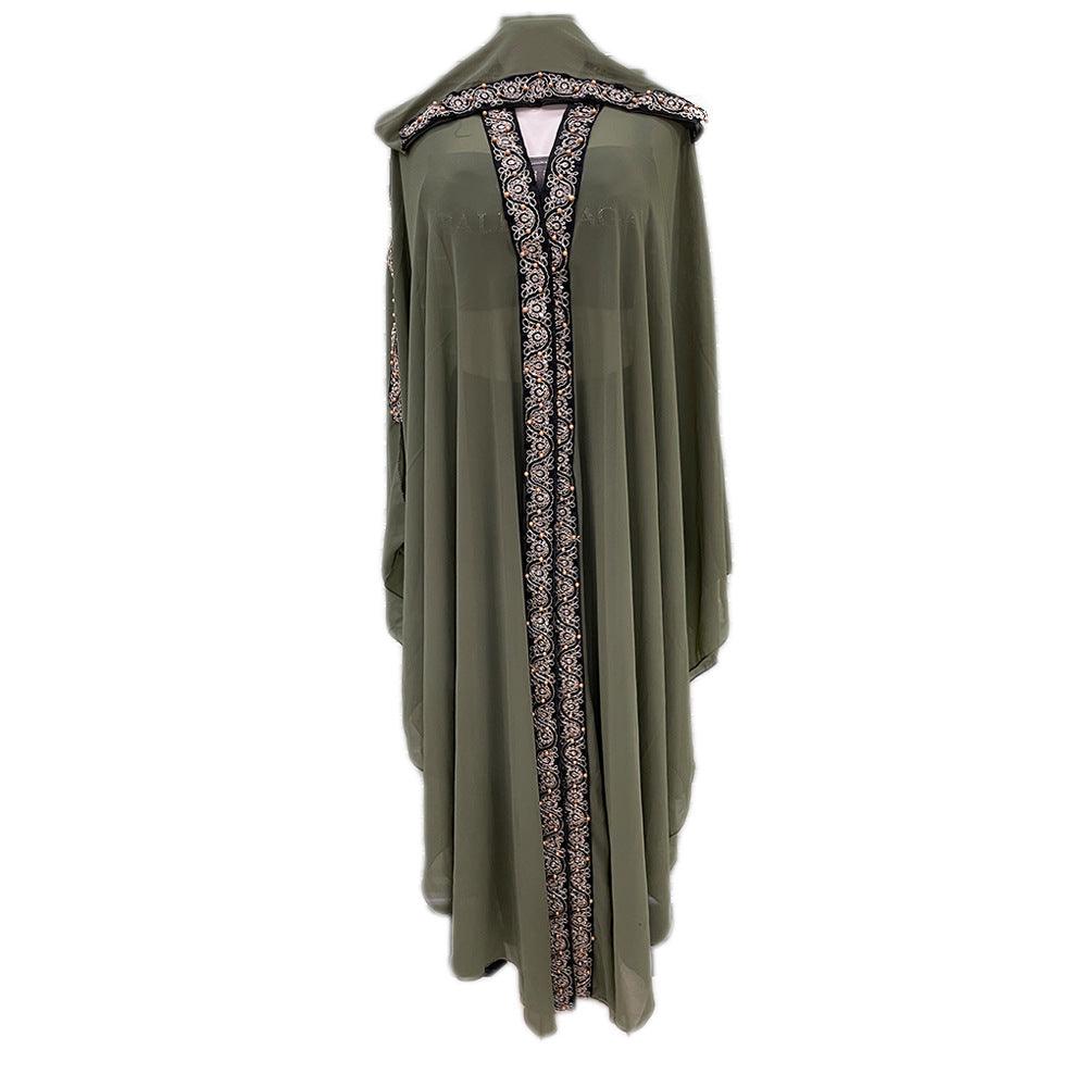 Buy NOW this Abaya - Women's Fashion Classical And Ethnic Style Loose fitting or other Abaya from Rawdah Al-Jennah