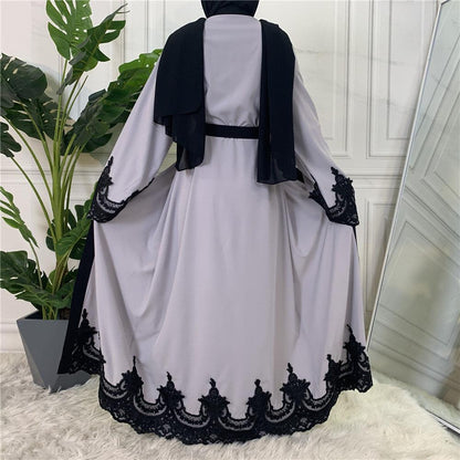 Buy NOW this Abaya - Women's Fashion Embroidered Casual Abaya or other Abaya from Rawdah Al-Jennah