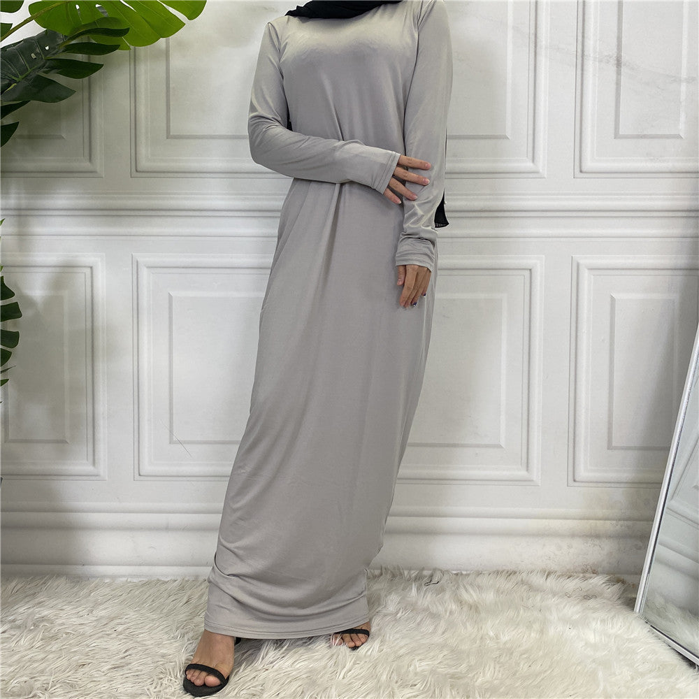 Buy NOW this Fashion Women's Solid Muslim Cardigan or other Abaya / Dress Set from Rawdah Al-Jennah