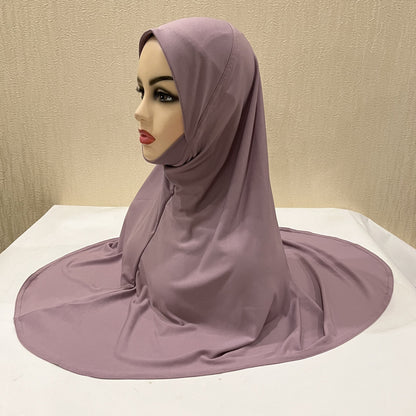 Buy NOW this Girls Hijab - Solid Color Malay Gauze Hijab or other Girls Hijab from Rawdah Al-Jennah