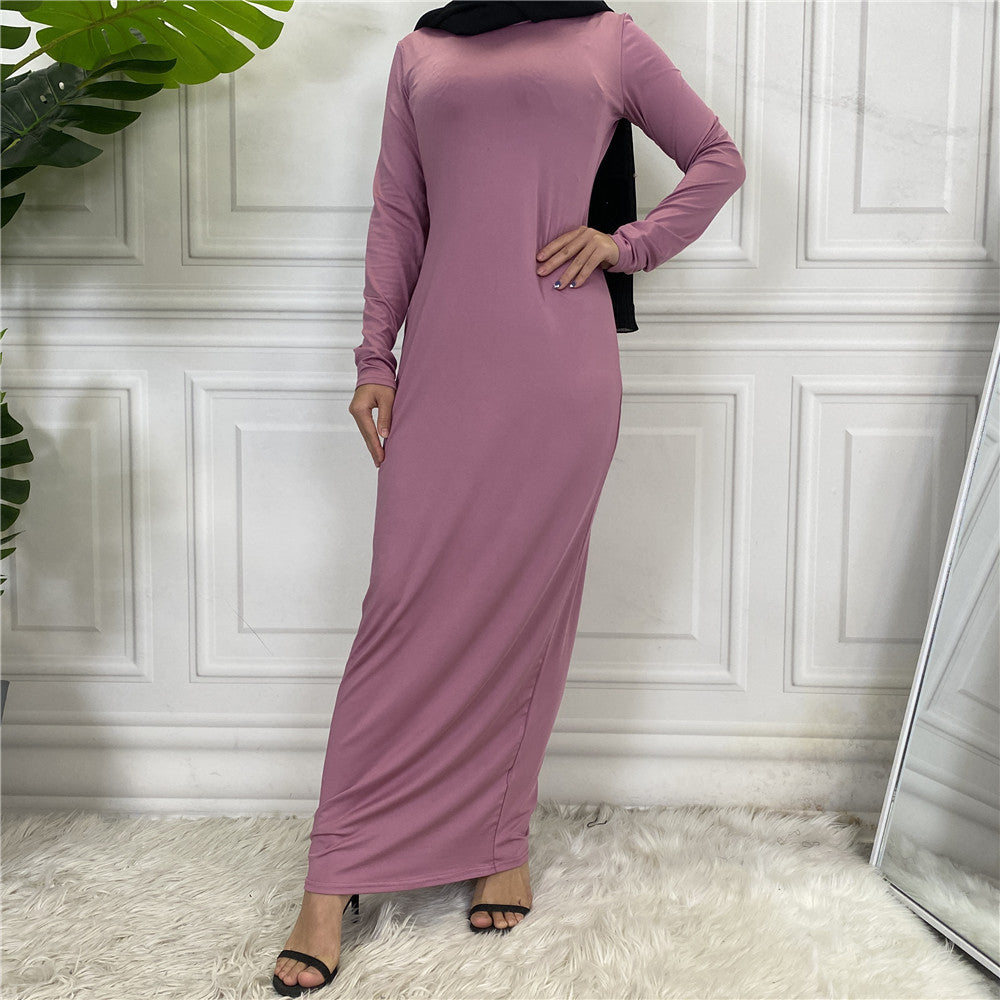 Buy NOW this Fashion Women's Solid Muslim Cardigan or other Abaya / Dress Set from Rawdah Al-Jennah