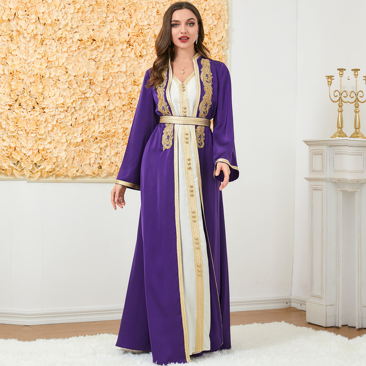 Buy NOW this Abaya / Dress Set - Women's Wear A Two-piece Set or other Abaya /Dress Set from Rawdah Al-Jennah