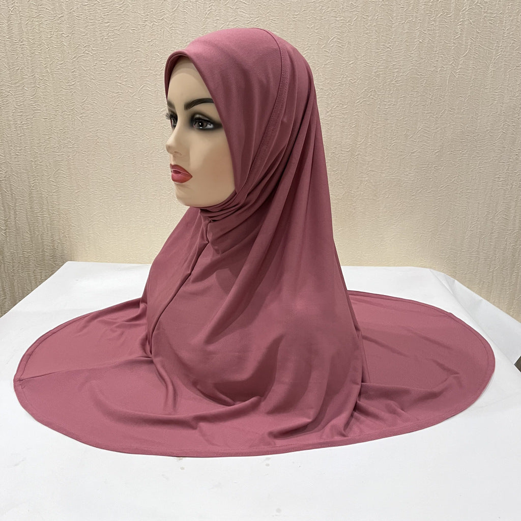 Buy NOW this Girls Hijab - Solid Color Malay Gauze Hijab or other Girls Hijab from Rawdah Al-Jennah