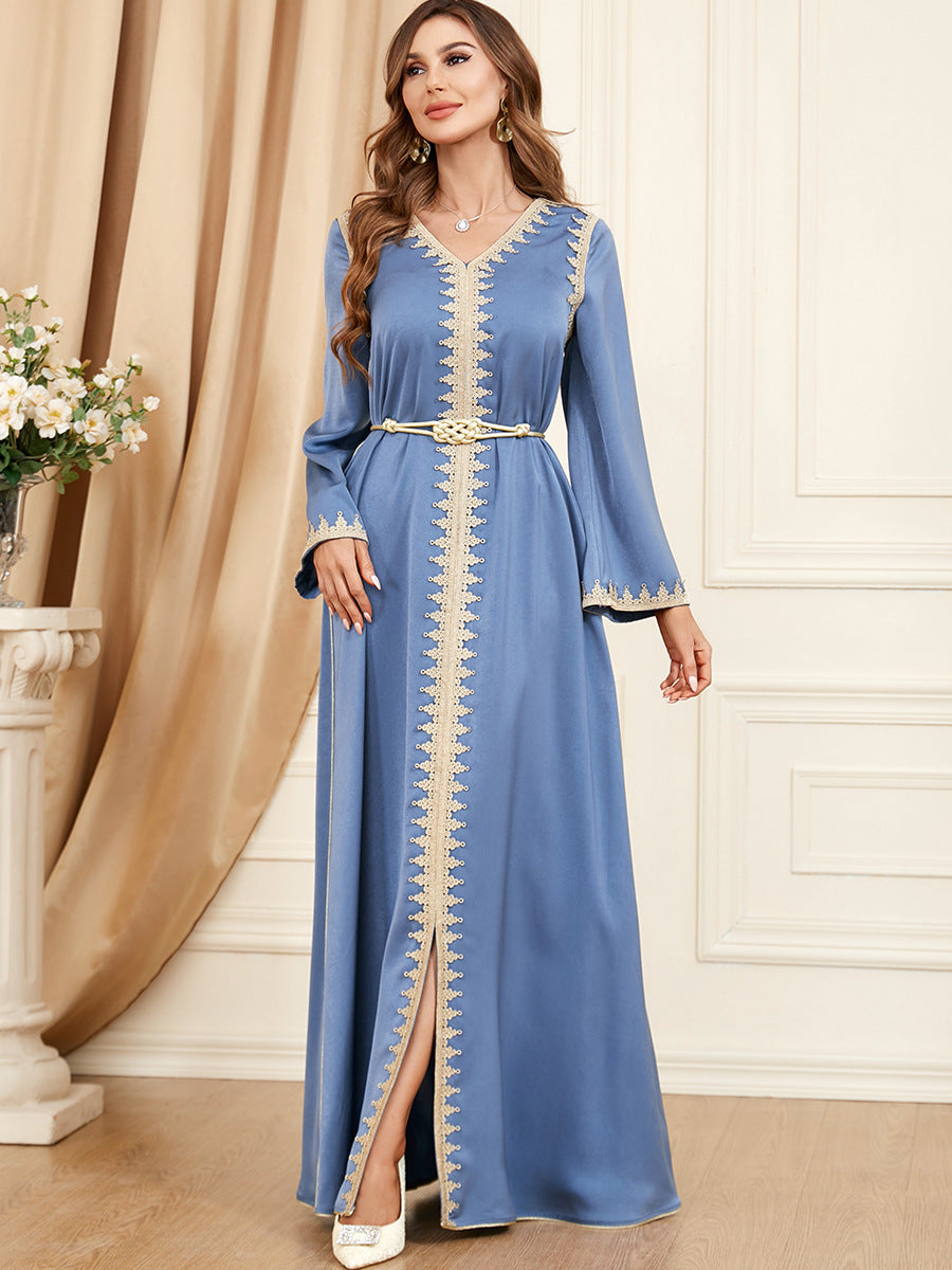 Buy NOW this Modest Dress - Spring & Summer Fashion Gorgeous Stitching or other modest dress from Rawdah Al-Jennah