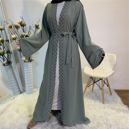 Buy NOW this Stylish And Elegant Beaded Design Abaya or other Abaya from Rawdah Al-Jennah