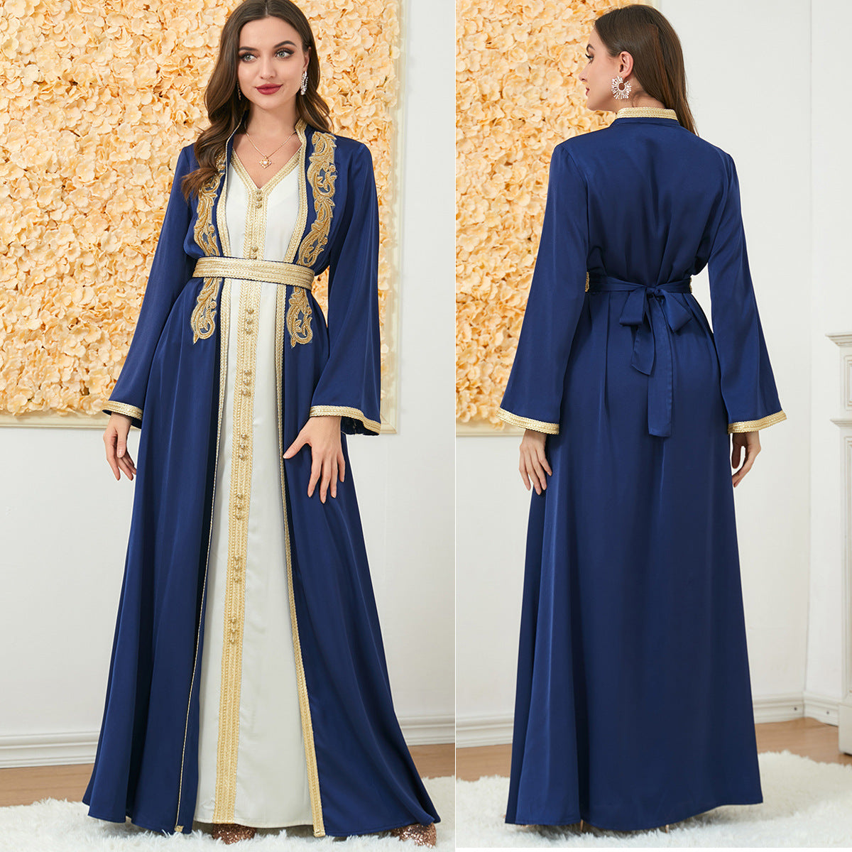 Buy NOW this Abaya / Dress Set - Women's Wear A Two-piece Set or other Abaya /Dress Set from Rawdah Al-Jennah