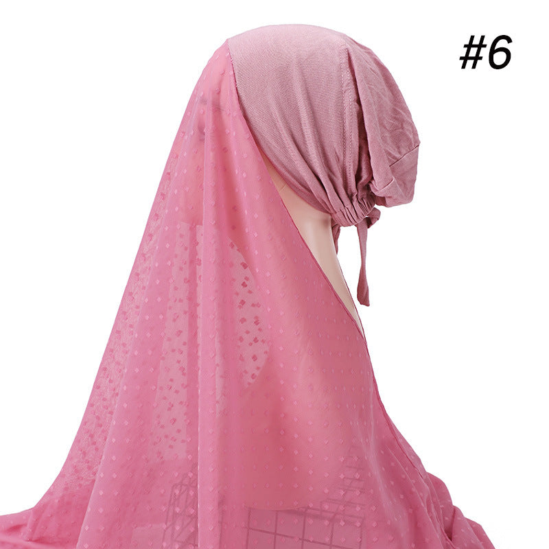 Buy NOW this Hijab - New Vibrant Colored Hijabs w/ Adjustable Cap or other Hijab / Cap Style from Rawdah Al-Jennah