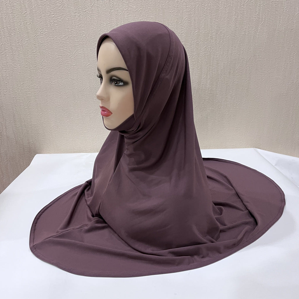 Buy NOW this Girls Hijab - Solid Color Malay Gauze Hijab or other Girls Hijab from Rawdah Al-Jennah