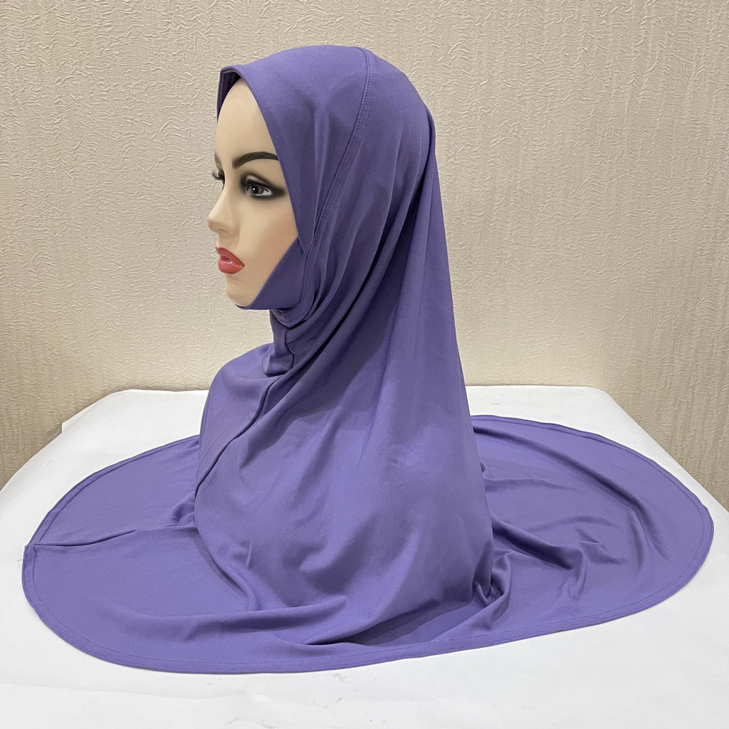 Buy NOW this Girls Hijab - Solid Color Malay Gauze Hijab or other Girls Hijab from Rawdah Al-Jennah