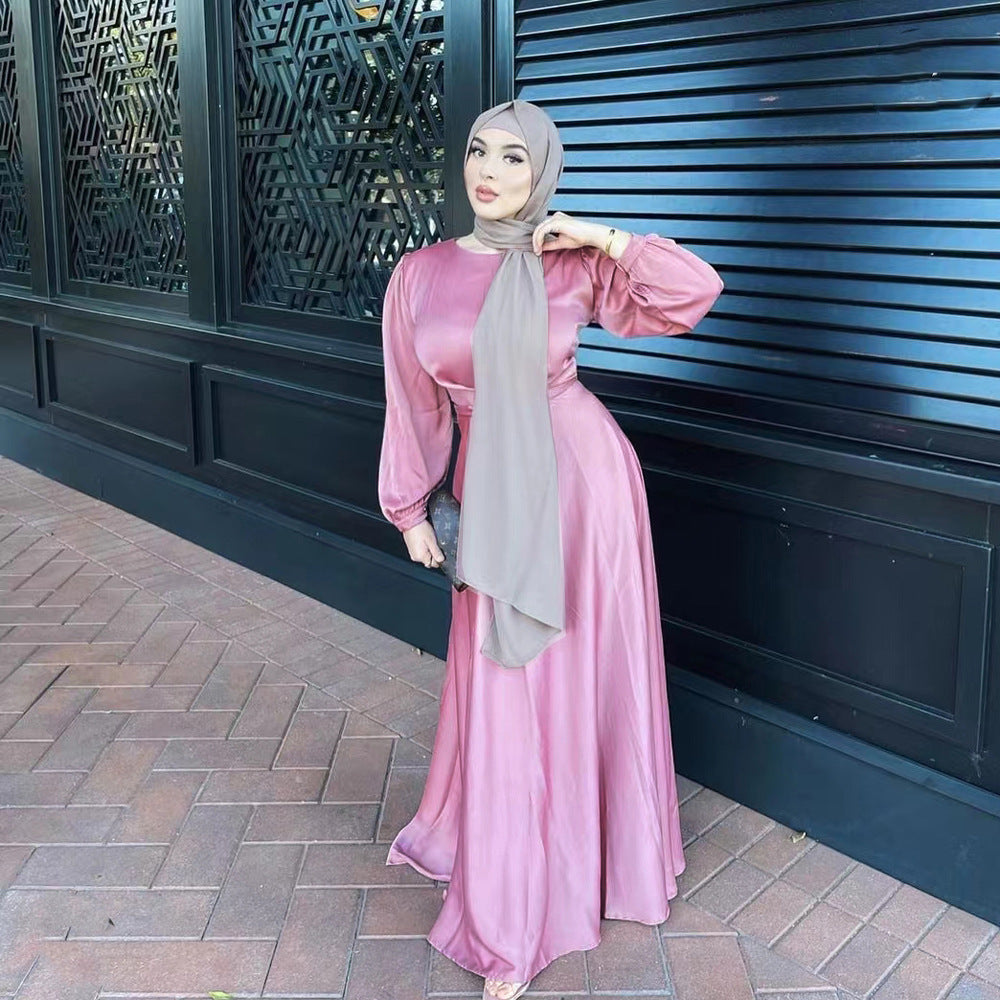 Buy NOW this Modest Dress- Colorful Full Length Dress With Robe or other Modest Dresses from Rawdah Al-Jennah