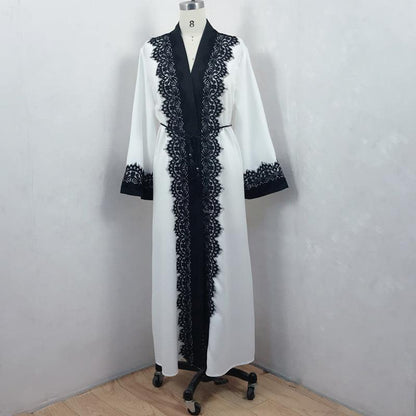 Buy NOW this Abaya / Modest Dress Set - Muslim Women's Lace Dress or other Abaya /Dress Set from Rawdah Al-Jennah