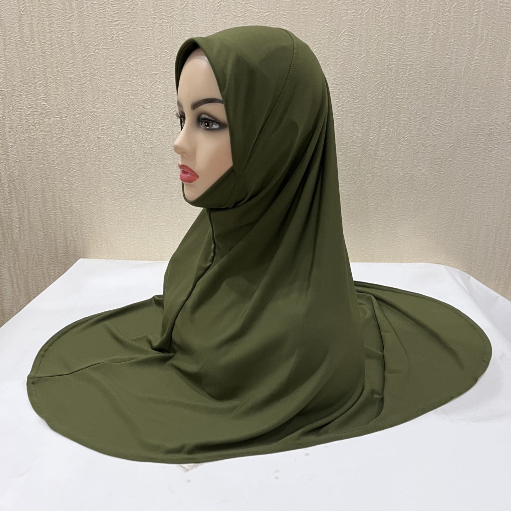 Buy NOW this Girls Hijab - Solid Color Malay Gauze Hijab or other Girls Hijab from Rawdah Al-Jennah